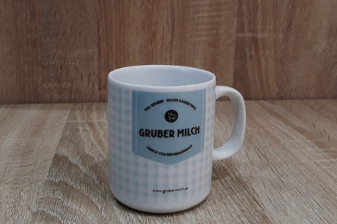 Gruberhof`s milk mug