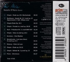 Natalie O´Hara  Klavier  CD 1